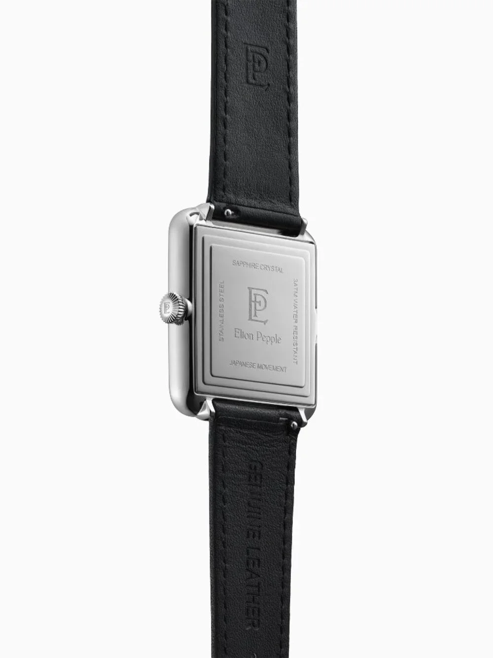 Elton Pepple His and Hers Stainless Steel Watch Box Set